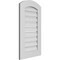 Ekena Millwork Arch Top Surface Mount PVC Gable Vent: Non-Functional, w/ 3-1/2"W x 1"P Standard Frame, 18"W x 30"H GVPAR18X3001SN - alternate 3